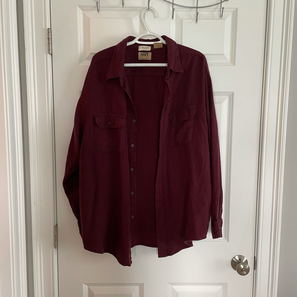 Oversized Distressed Flannel - Picture 2 of 6